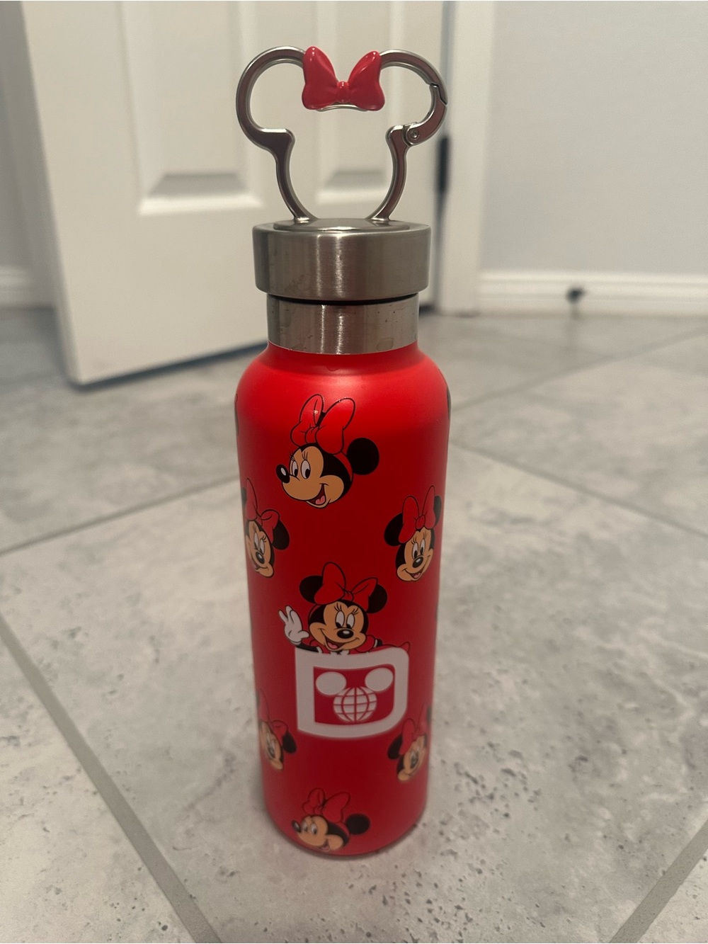 Walt Disney World Minnie Mouse stainless steel water bottle